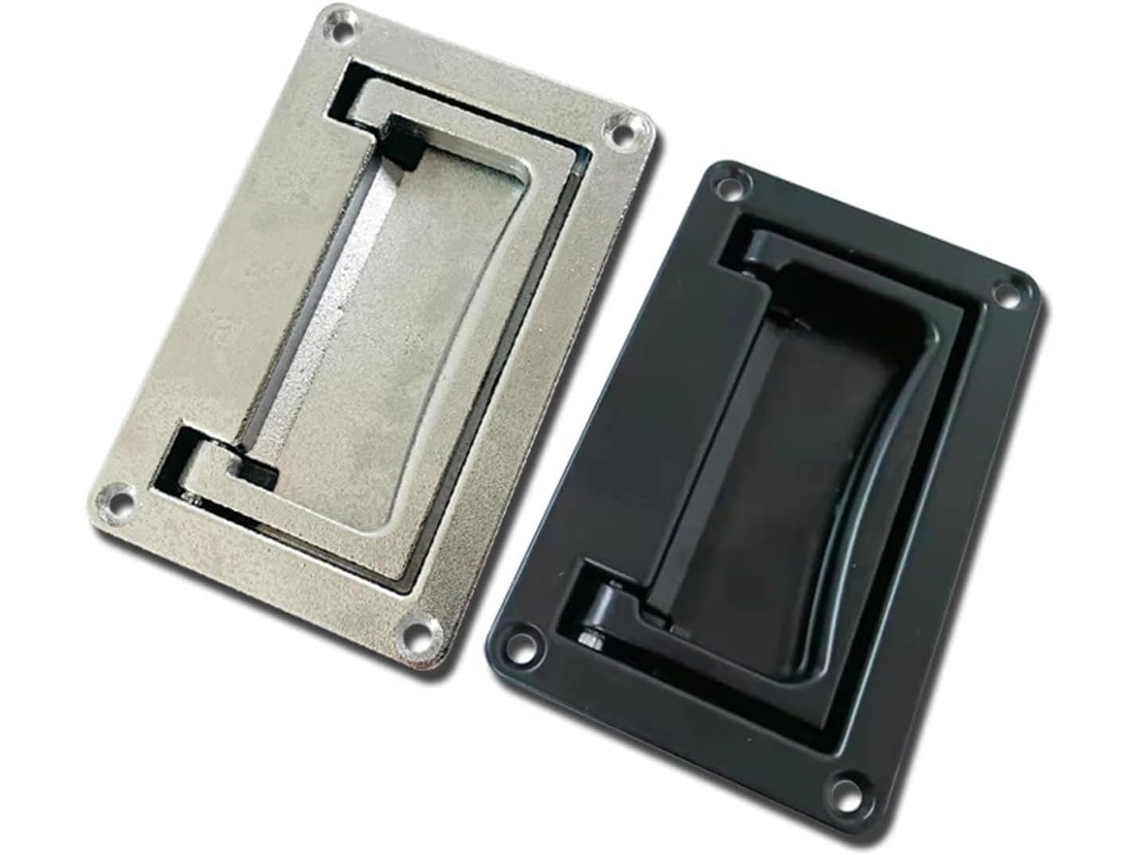 Puxador Quadrado Para Porta De Armário Miuytrn Em Liga Zinco, Tamanhos Pequeno Grande Extra, Para Armários, Ferramentas