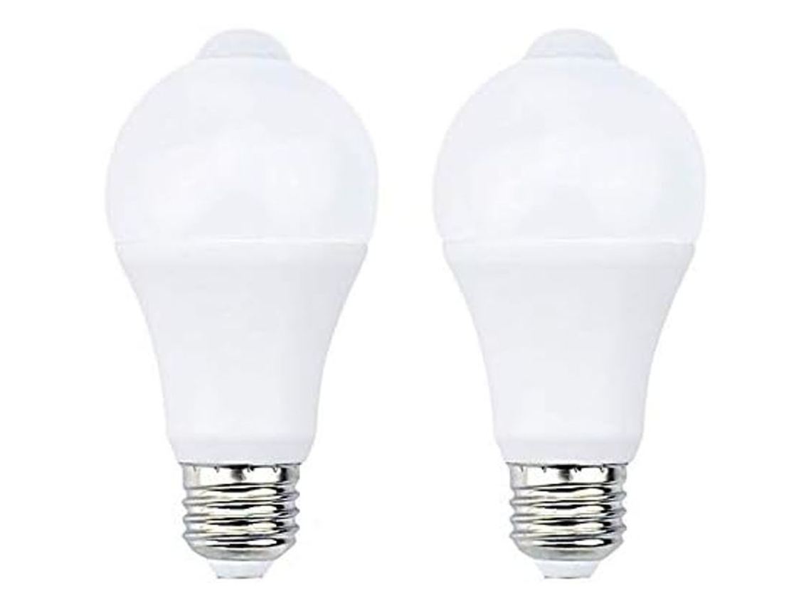 Lâmpada Led E27 com Sensor de Movimento 12w 1200lm 5700k Branco Frio, pacote de 2 | S/MARCA