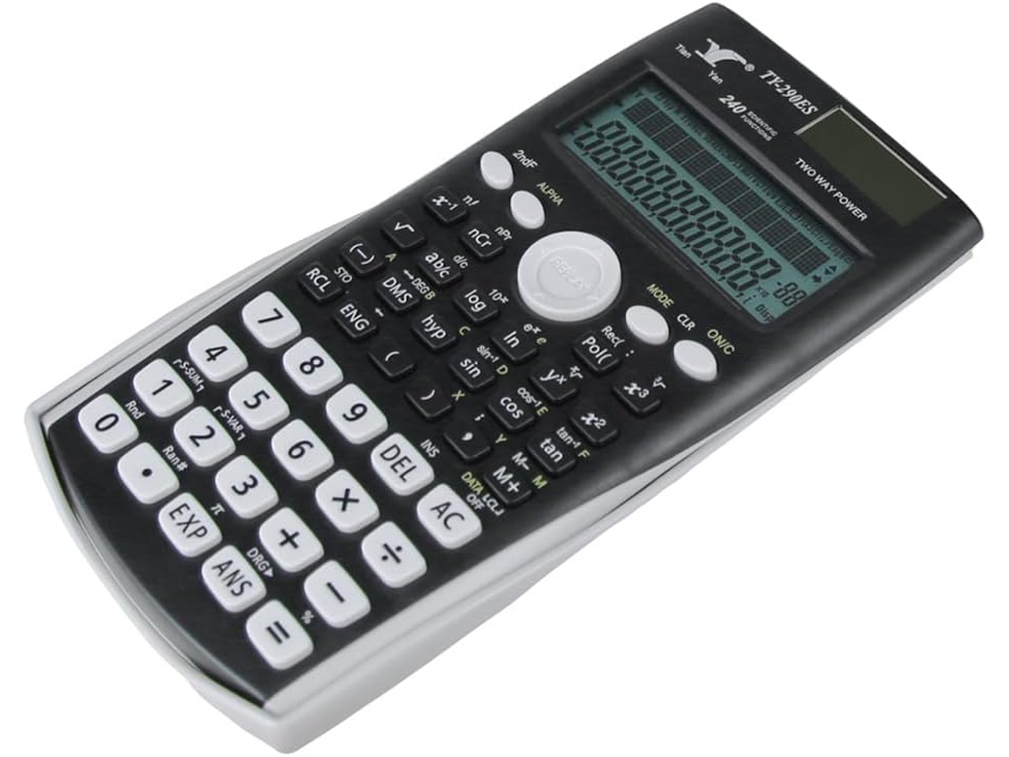 Calculadora Científica Ty-290es-d Com 240 Funções E Visor