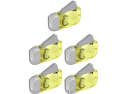 Mini Lanterna De Mão, Portátil, Com Carregamento Manual, Luz Led