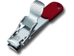 Tesoura De Unha 2 Em 1 De Aço Inoxidável Com Ilhós, Vermelha | Ferramentas De Precisão Para Cuidados Com As Unhas Db Slowmoose