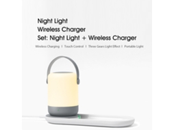 Aetheria carregador Sem Fio Portátil 10w Luz de Noite com 3 Níveis de Brilho para Samsung S10