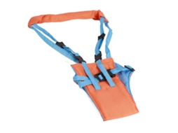 Primerox arnês para Bebê Aprender a Andar Ergonômico com Mão Livre Segurança Laranja