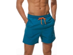 Shorts De Praia Sem Mangas Com Cordão De Ajuste Arcweg304427us Azul G