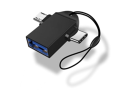 Conversor 3 em 1 LAXISCREED Type c para Usb 3.0 Otg