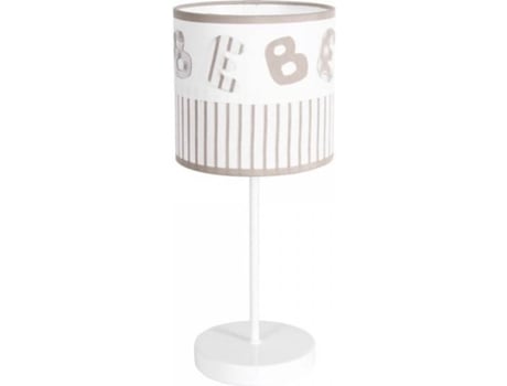 Candeeiro de Mesa  Bebe (Castanho - E14 - 40 W - Metal)