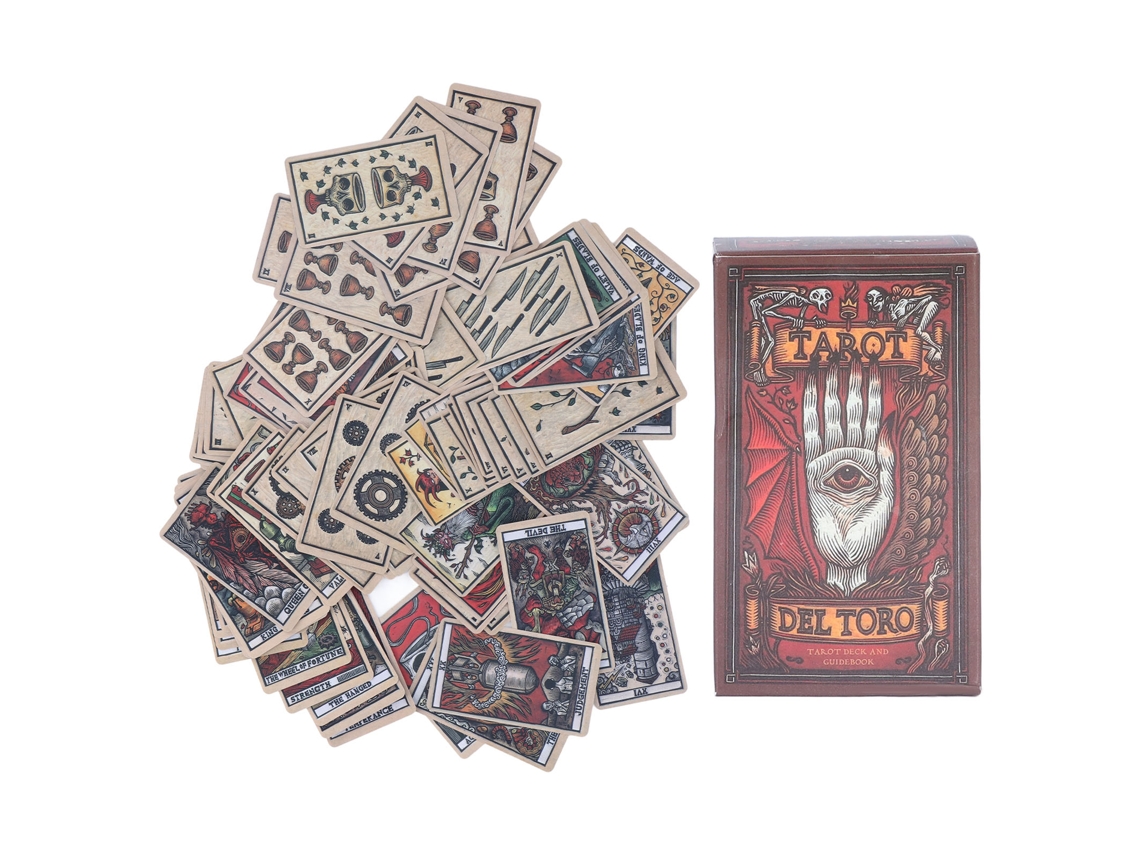 Mali cartas de Tarot com Belas Artes Originais para Adivinhação e Previsão do Futuro