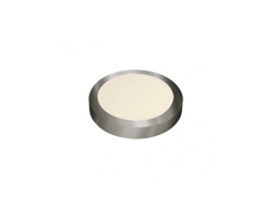 Luminária de Superfície Diabase 18W 4000K Níquel Redondo 1530Lm FABRILAMP