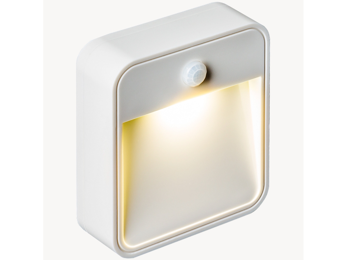 1 lâmpada LED com sensor de movimento