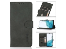 Capa De Couro Com Textura Fosca Khazneh Para Samsung Galaxy S22 5g