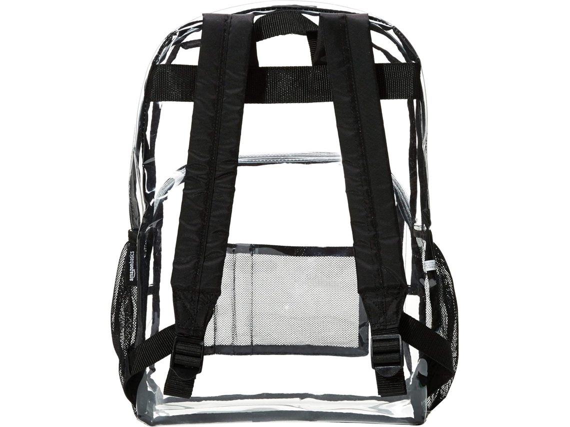 Mochila Escolar Básica, Transparente Aquaforge