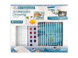 Conjunto De Pintura Royal Langnickel O Instrutor De Arte 30 Unidades Para Crianças A Partir De 5 Anos Misto