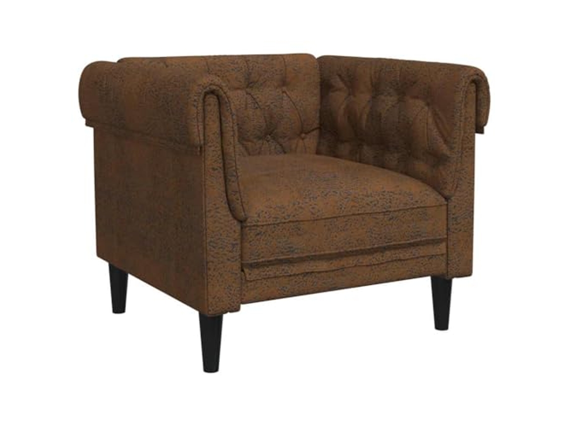 Chesterfield Sofa, Chesterfield Sofas Vidaxl Creme Tecido (n/a)