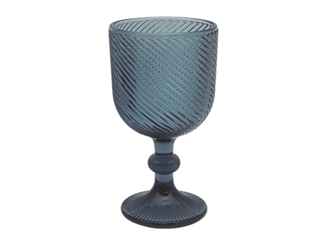 Juego de 6 vasos My Glass Twist 350 ml Azul