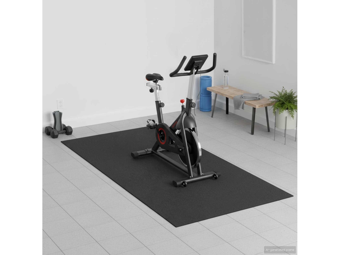 Vidaxl Tapete De Proteção Para Esportes Preto 120 X 60 X 0,6 Cm
