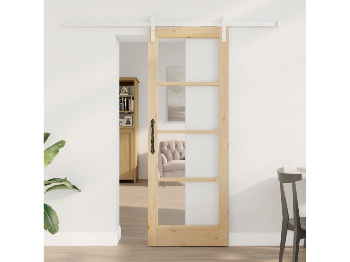 Vidaxl Porta Deslizante Orkdal Natural 73,5 X 198,5 Cm