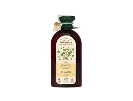 Champô AntiCaspa GREEN PHARMACY Alcatrão de Bétula e Zinco (350 ml)