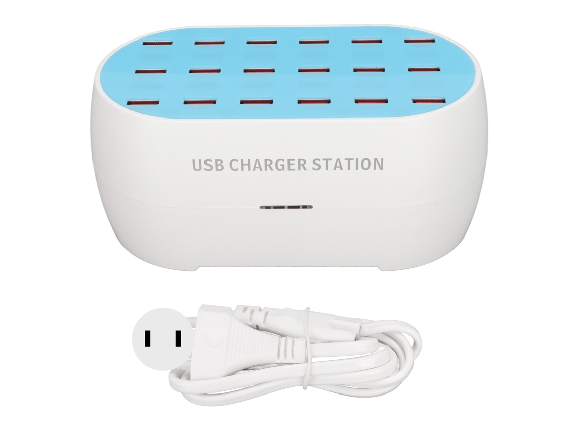 Estação de Carregamento USB com 18 Portas e 120W EOOCOO