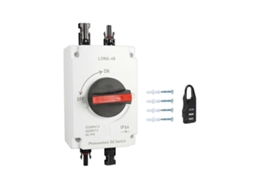 Interruptor De Desconexão Solar Fotovoltaica, Lonq 40, Interruptor Isolador Solar Cc, À Prova Dágua Ip66, Cc 1000 V, 3 A Olysi Shop