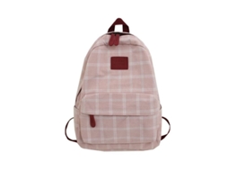 Mochila para Mulher Impermeável com Compartimento para Notebook e Design Antirroubo Cinza S/MARCA