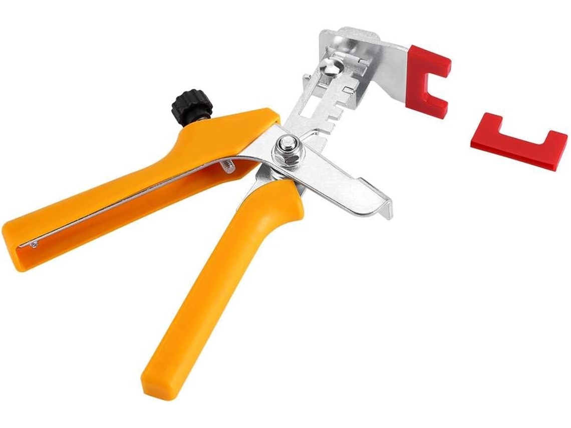 Kit De Alicate Nivelador Azulejos Com Grampo Metal Para Piso E Posicionador Azulejos. -aquaforge