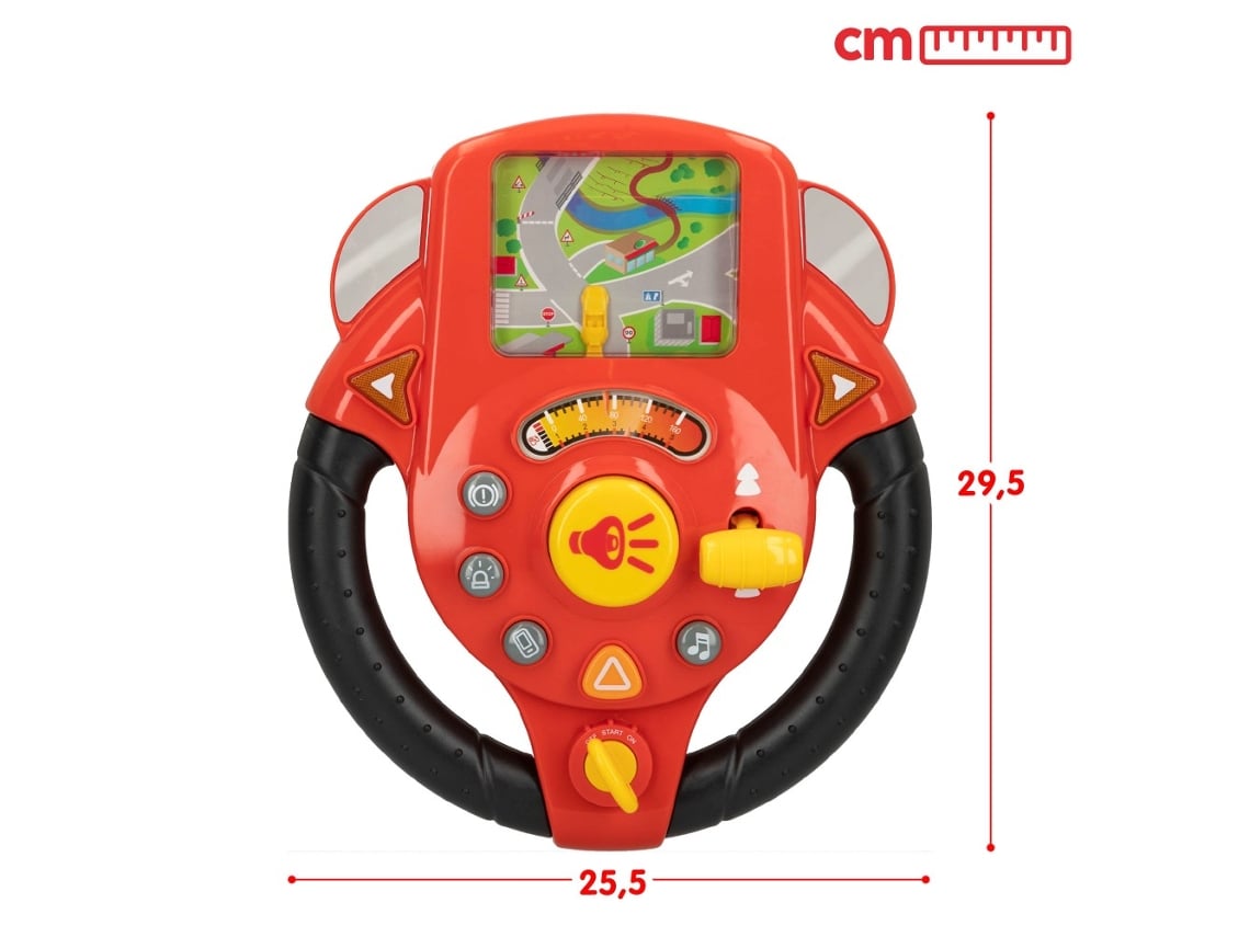 volante para crianças  Simulação Condução Jogo Máquina Corrida