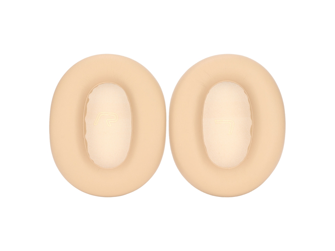 Pads de ouvido de reposição para Headset Bluetooth Edifier, creme | S/MARCA