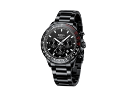 Relógio Masculino com Pulseira de Malha Milanesa, Estilo Esportivo MDUG