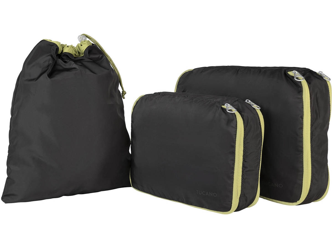 Conjunto de 2 Bolsas de Viagem TUCANO Piego Travel Set (Preto)