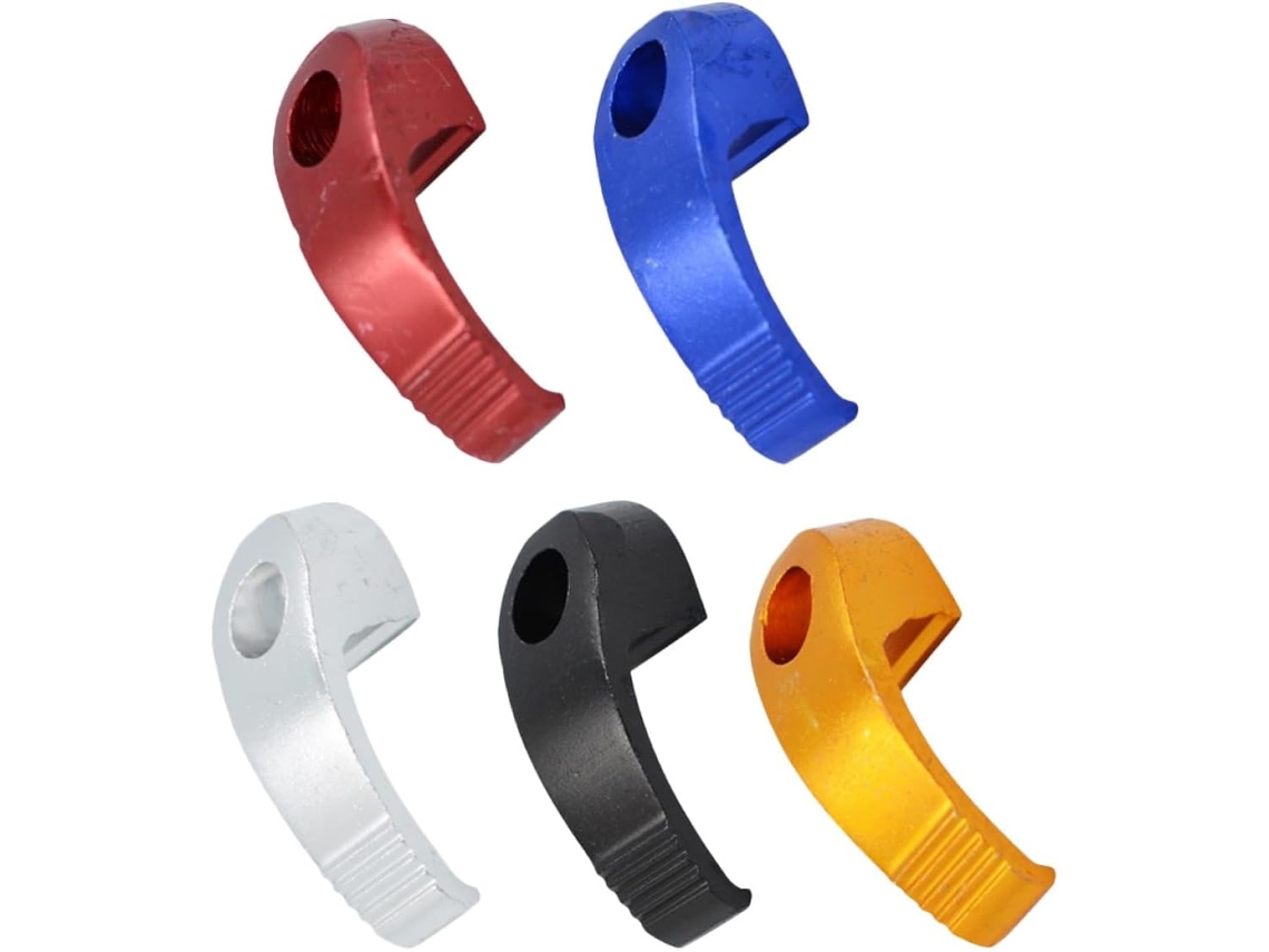 Supvox Conjunto De 5 Ganchos De Liga De Alumínio Eletrolisado Reforçado Para Capacete, Ideal Para Armazenamento