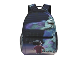 Mochila De Estudante Monsters, Inc. G43, Leve, Durável, À Prova Dágua E Com Alça De Ombro Ajustável. Olysi Shop