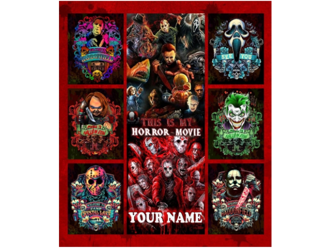 Cobertor De Halloween Para Crianças, Colcha De Sofá, Cobertor Com Impressão Digital-aquaforge