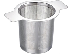 Colador de Té de Malla Ultra Fina Acero Inoxidable 304 para Té En Hoja Y Café Con Gran Capacidad Reutilizable