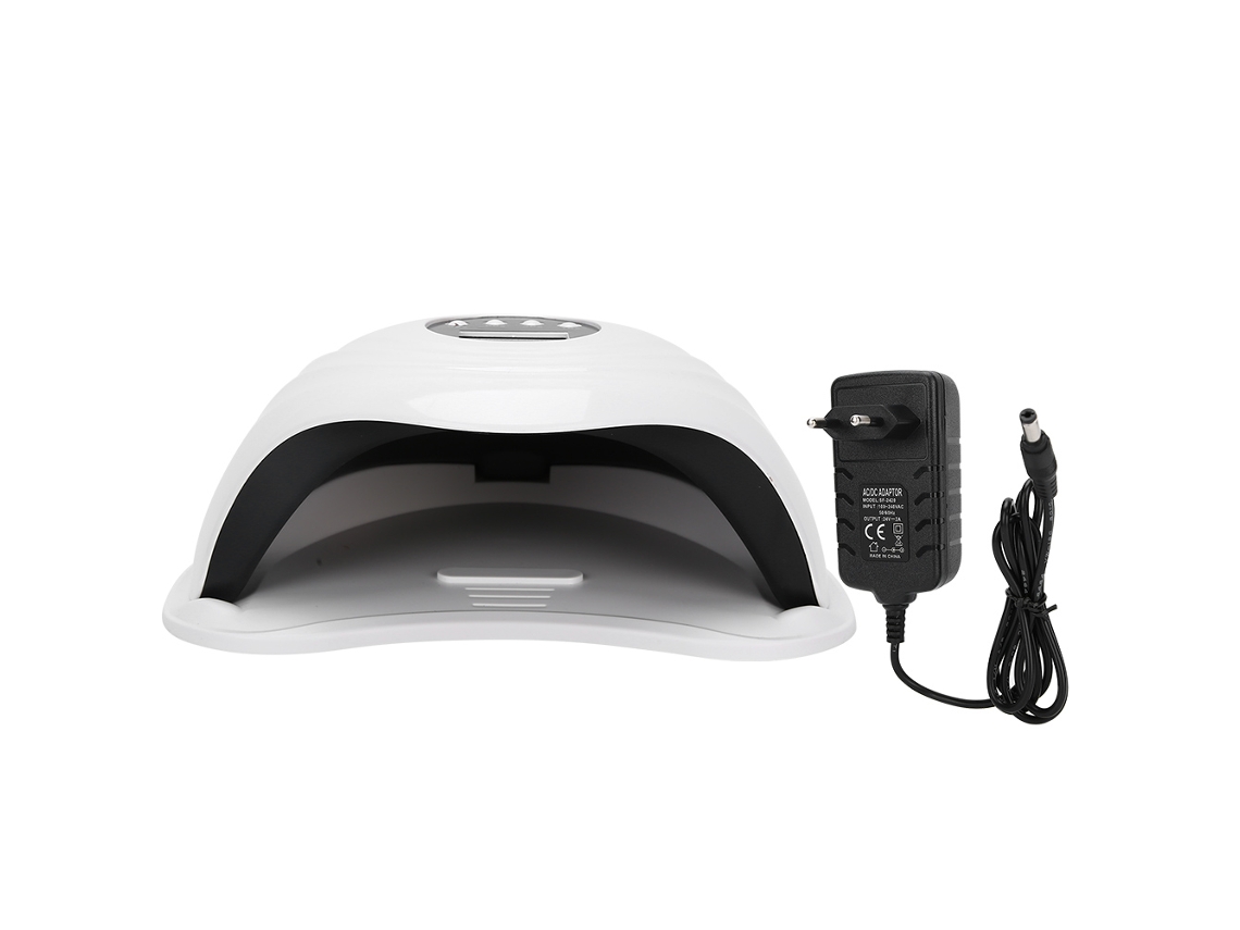 Máquina De Secado De Uñas Profesional 108w Led Uv Para Esmaltes De Gel Inteligente Com Plug Eu 110-240v