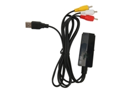 Aetheria conversor Rca para Hd Multimedia Interface com Saída 1080p Plug And Play Usb