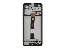 Ecrã Estrutura Por Xiaomi Redmi 12c Bloco Completo Ecrã Original Preto Xiaomi