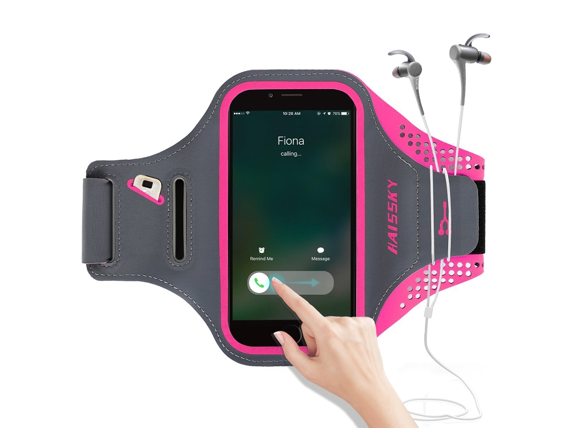 Capa Prática Para Celular Haissky, Braçadeira Para Celular E Cinto De Corrida.