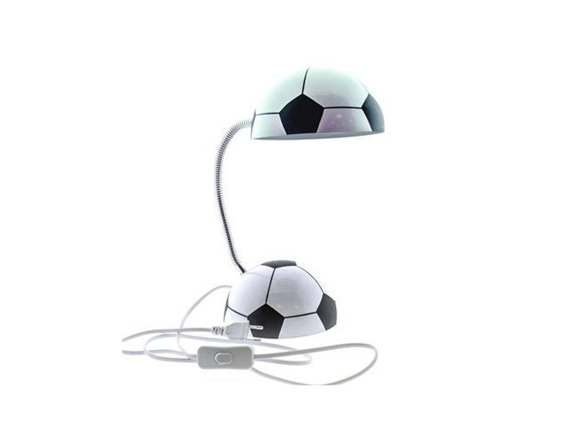 Candeeiro De Mesa Infantil Champio Com Desenho De Bola Cristalrecord