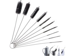 Escova De Limpeza, Pacote Com 10 Escovas Para Mamadeira, Cozinha, Bule, Copos E Outros Utensílios.
