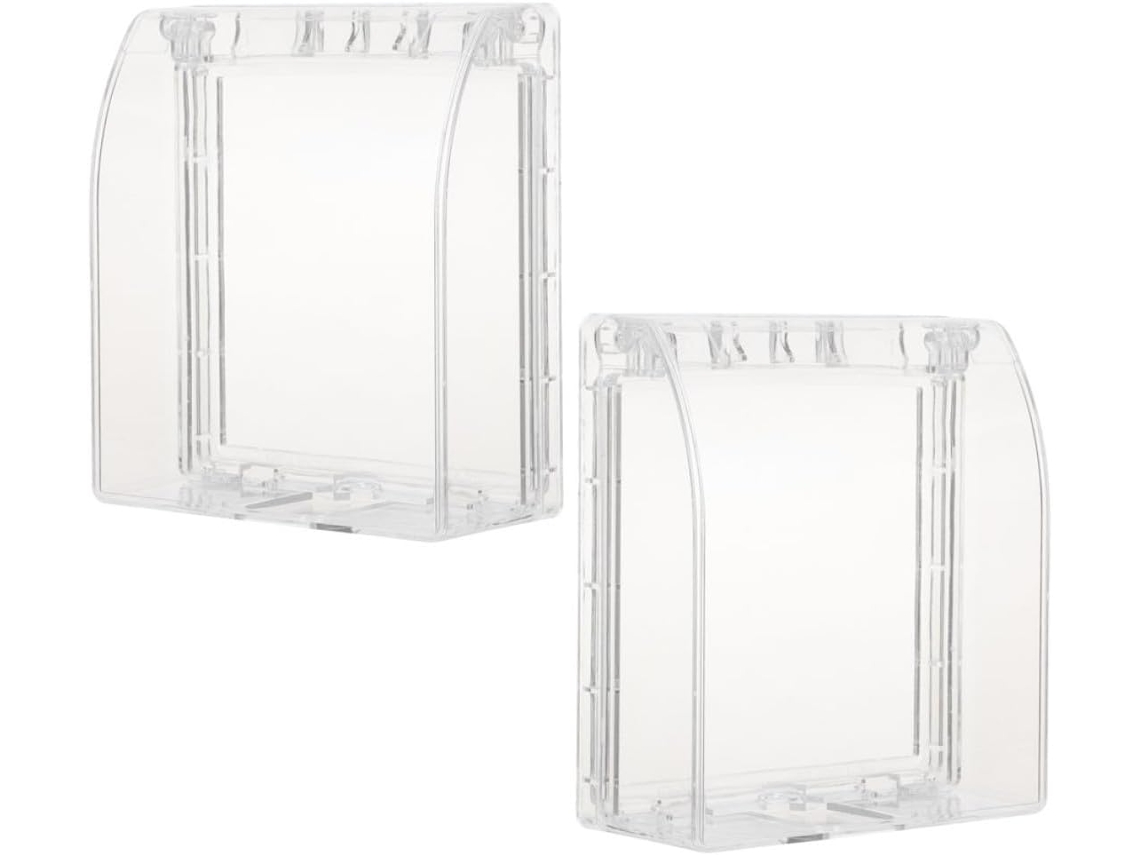 Capa Transparente Healvian Campainhas Internas E Externas, De Plástico, À Prova D Água E Resistente Chuva, Proteção