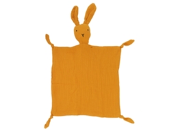 Manta De Seguridad Para Bebé De Algodón Suave Conejo Adorable Manta De Confort Amarela Para Dormir
