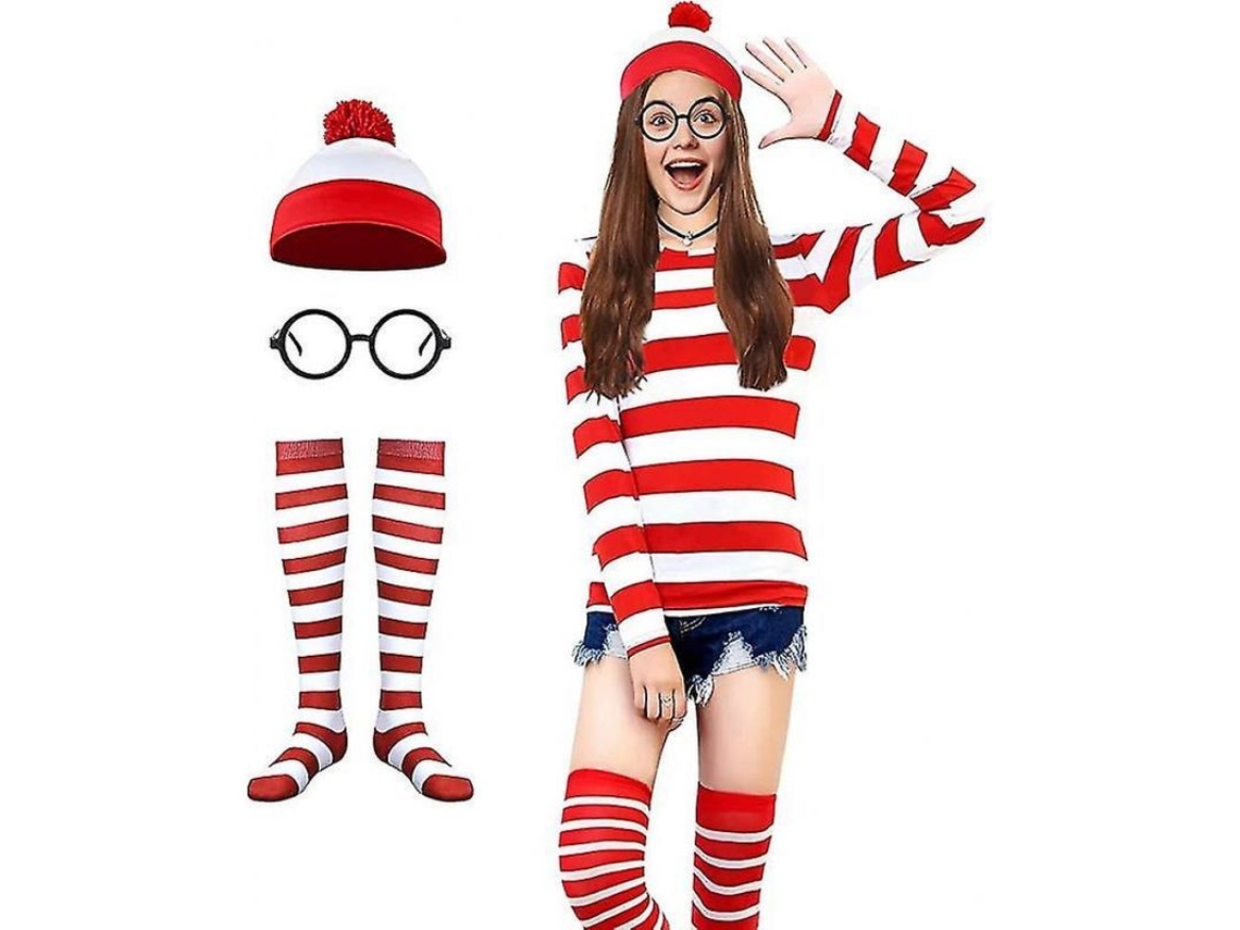 Rebe-suits From Homem E Mulher Para Casais E Famílias Waldo Terno Com Boné Camisa Oculos M Feminino