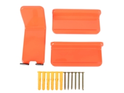 Suporte De Parede Para Bicicleta Com Gancho Anti-risco Para Garagem Casa Armazenamento Bicicleta Estrada Montanha Laranja Vermelha