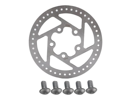 Rotores de Freio a Disco de Bicicleta de Aço Inoxidável HILILAND 110 Mm com 5 Parafusos para Scooter Elétrica M365