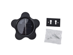 2026 luz Solar de Parede Ip65 Abs Lâmpada Decorativa Exterior para Iluminação Diária Jardim Pátio