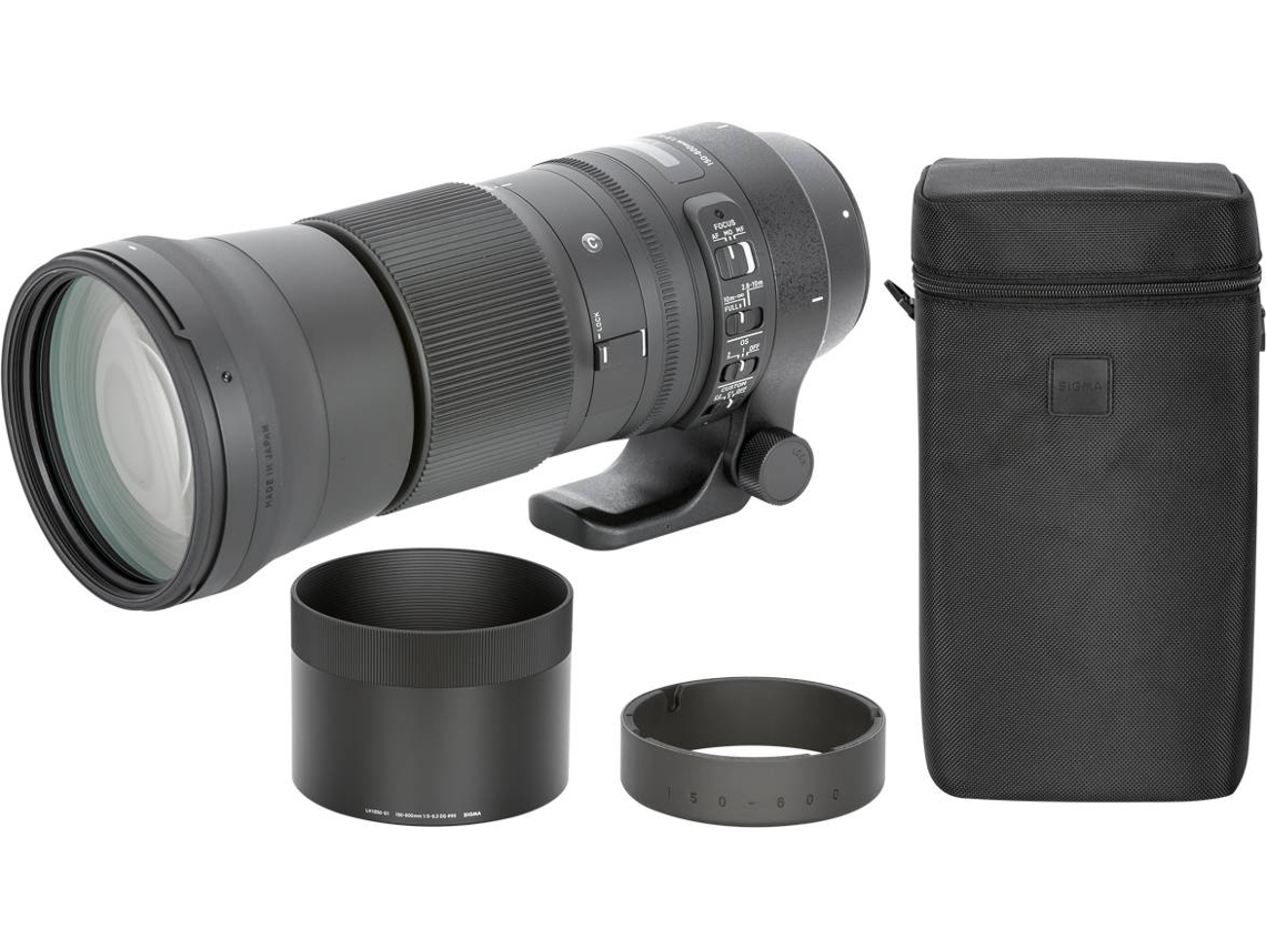 Objetiva SIGMA 150-600MM (C)DG OS HSM   (Encaixe: Canon EF - Abertura: f/22 - f/5)