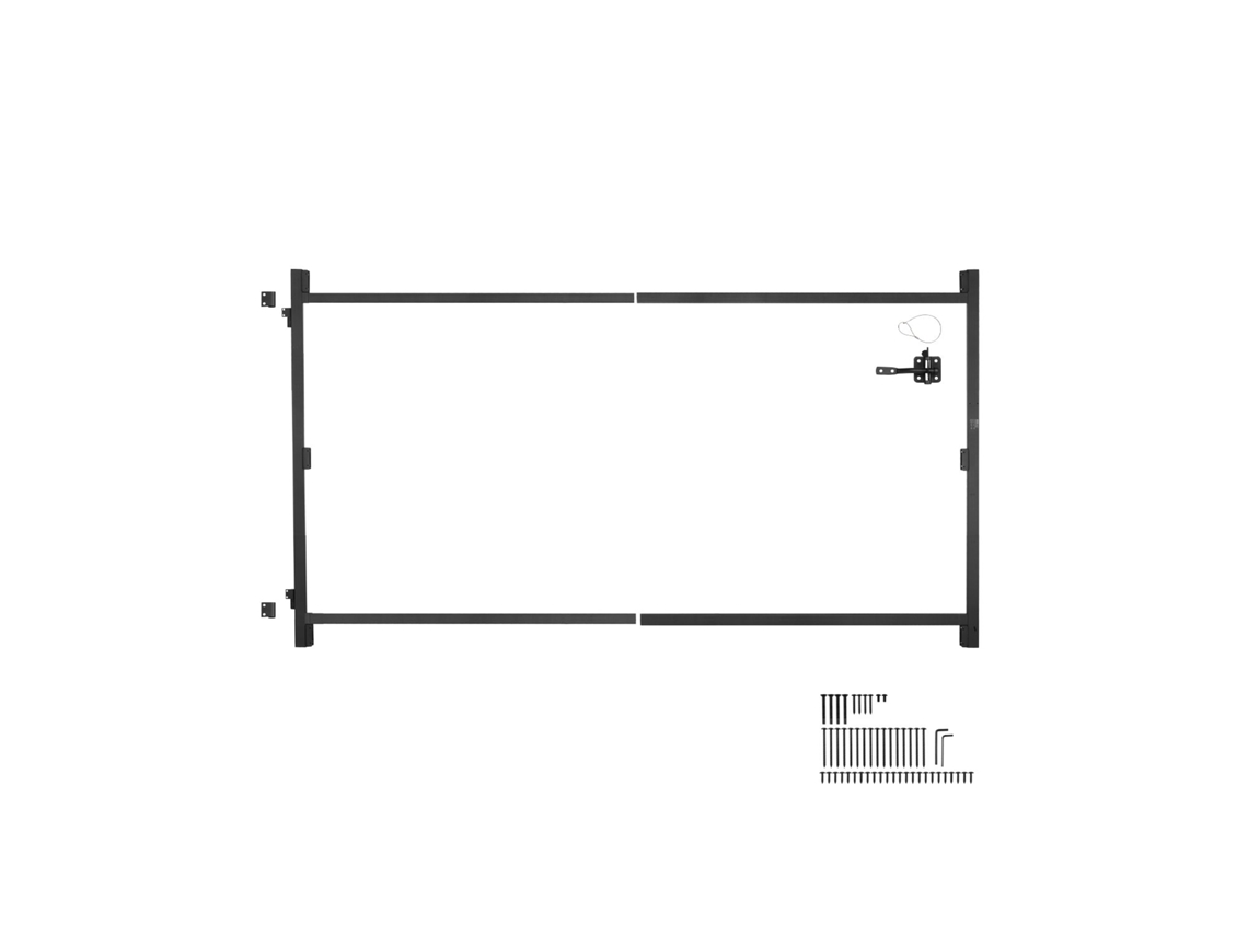 Kit De Construção De Portões Adequado Para Aberturas De 1524 2438 Mm Ferro Vevor