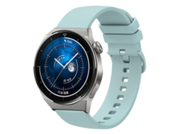 Pulseira De Silicone Macio De Cor Sólida Para Huawei Watch Gt3 Pro 43mm 20mm