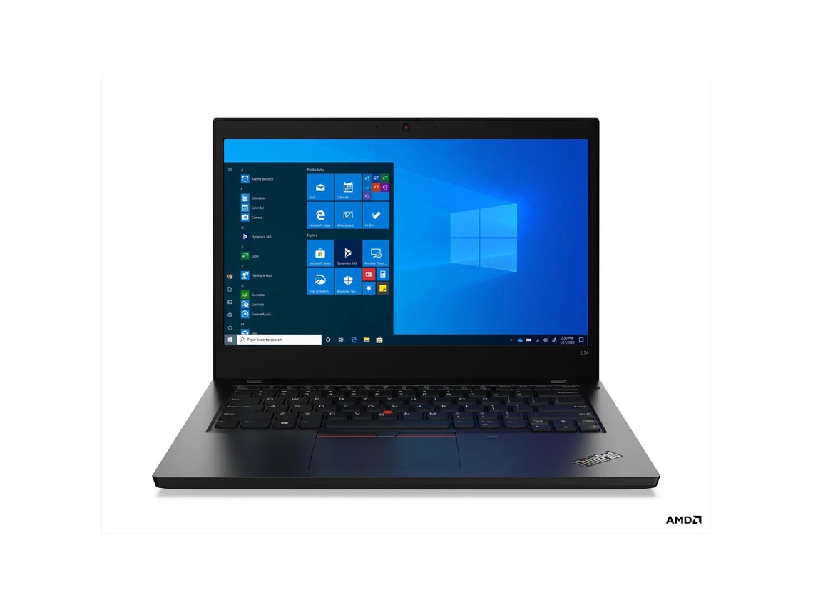 Laptop Lenovo Thinkpad L14 G1 R5 Pro 4650u, 16gb, 256gb Ssd, 14''fhd, Espanhol (Recondicionado Marcas Mínimas)