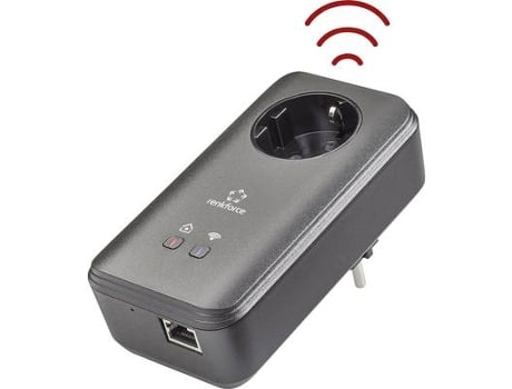 Adaptador único Wi-Fi Powerline WLAN Pl600d 500 Mbit/s Renkforce (rf 3385556)